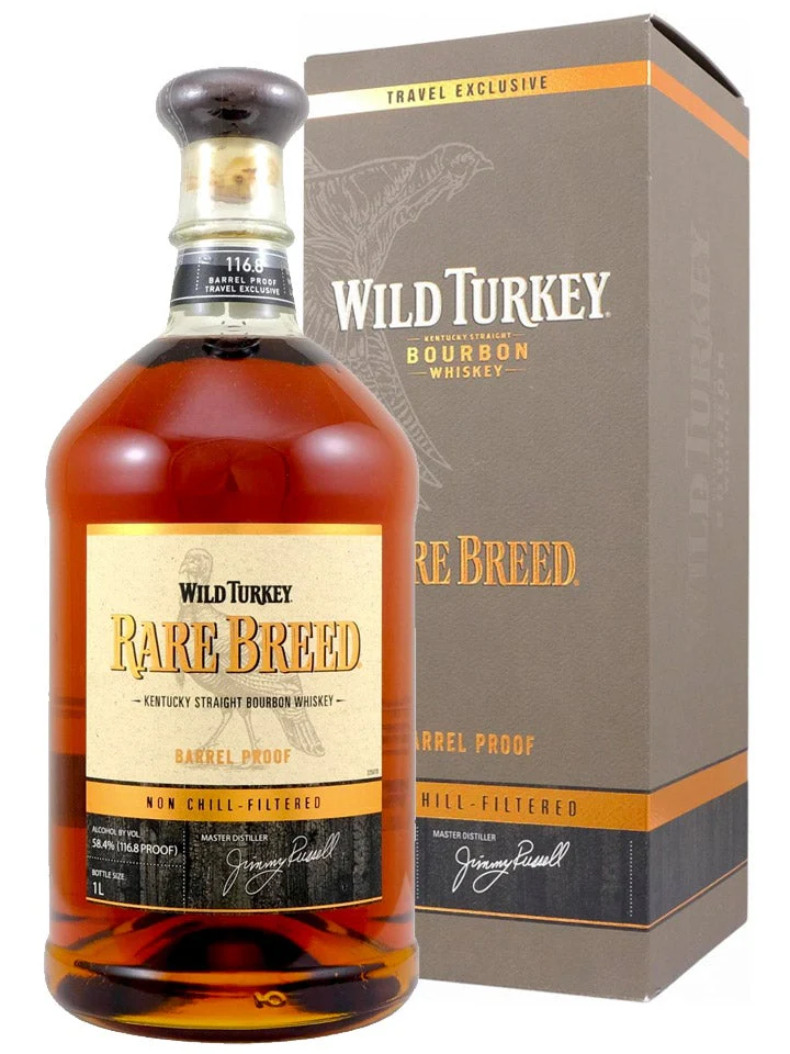 Wild Turkey Rare Breed Rye Barrel Proof bottle