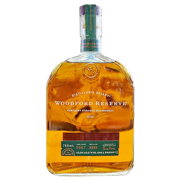 Woodford Reserve Rye bottle