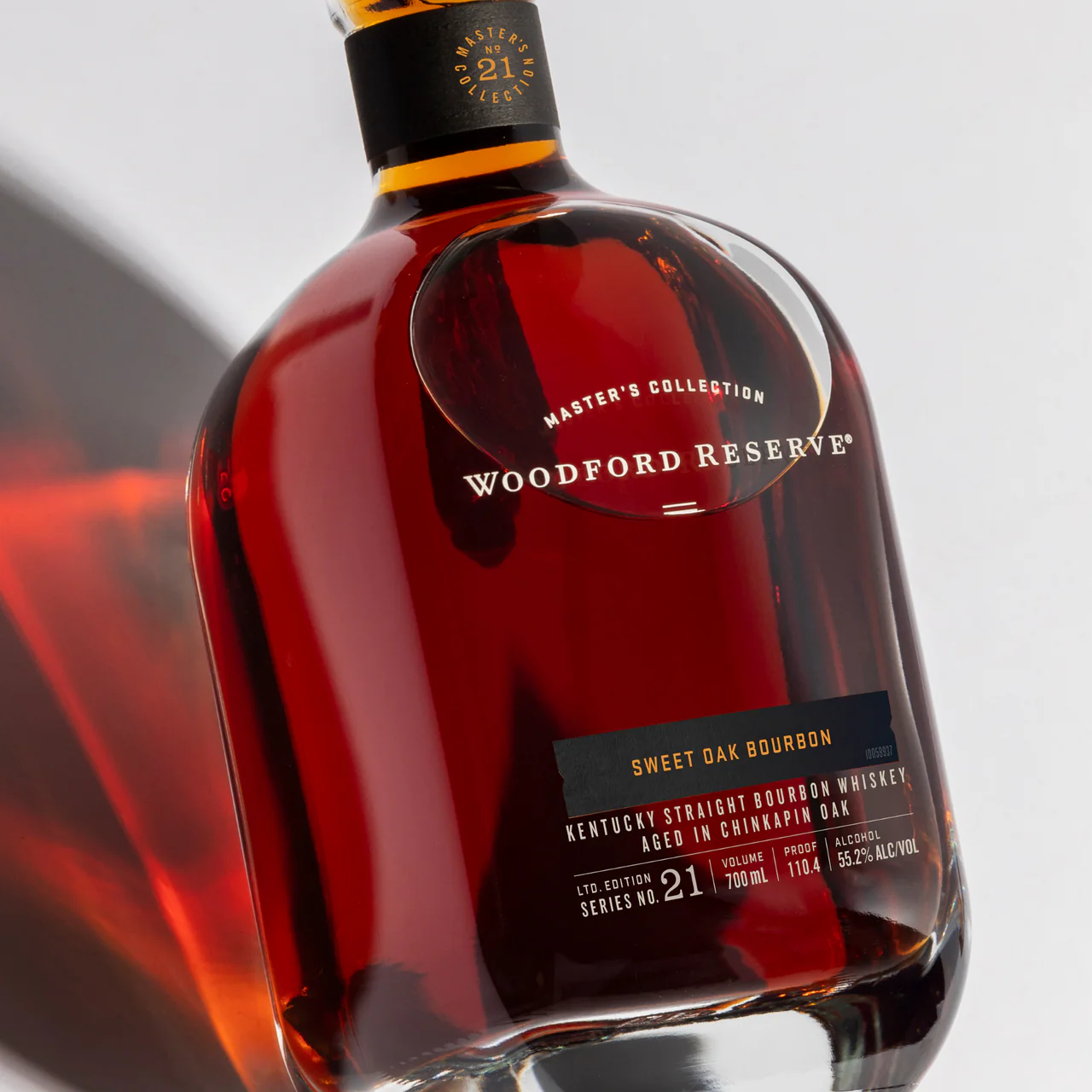 Woodford Reserve Sweet Oak Bourbon bottle