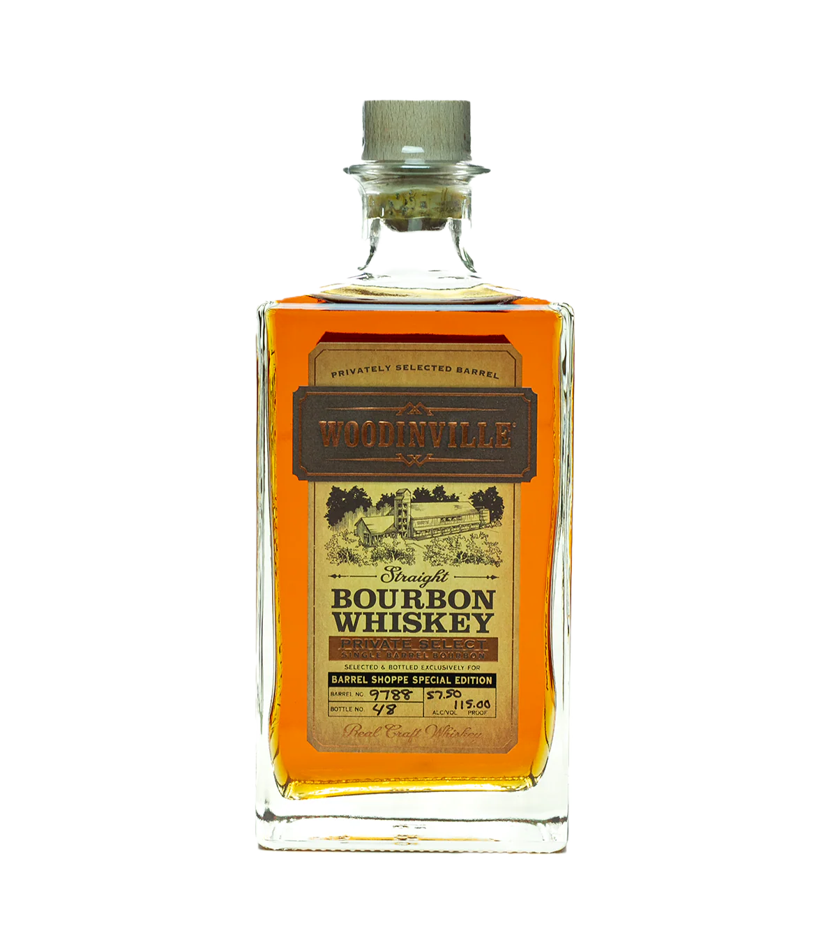 Woodinville Straight Bourbon Single Barrel Buy The Barrel bottle