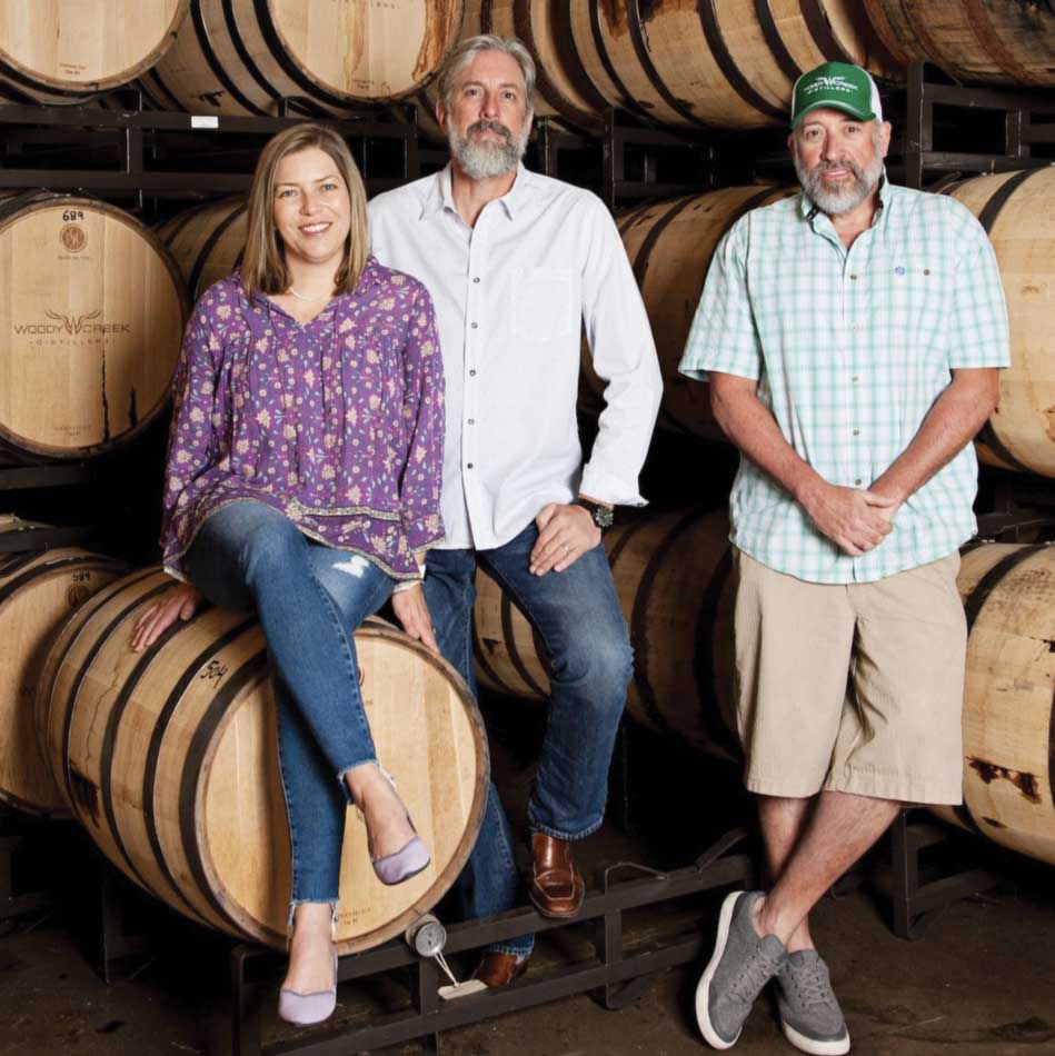 Woody Creek Distillers Colorado Straight Bourbon Whiskey bottle