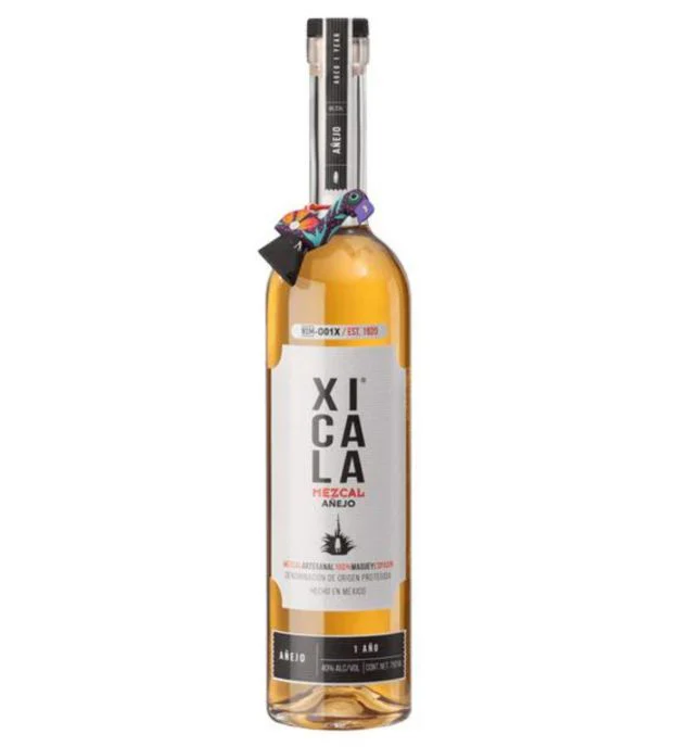 Xicala Anejo Mezcal bottle