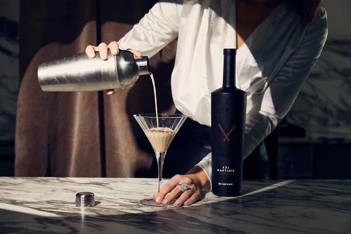 Xxi Martinis Chocolate bottle