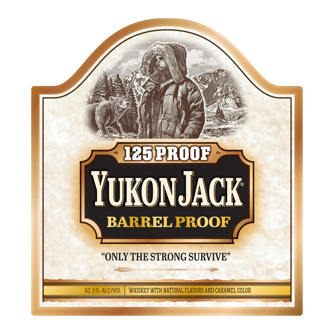 Yukon Jack Barrel Proof bottle