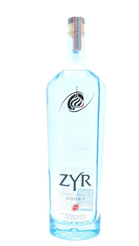 Zyr Vodka bottle